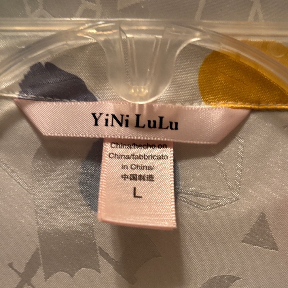 NWOT YiNi LuLu satin pajamas - Picture 2 of 4